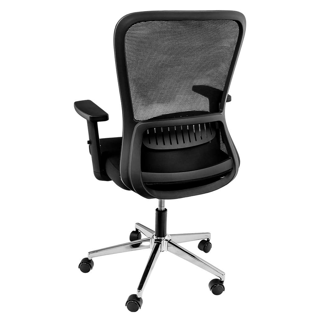 Furvero Norma BM/A1D/L1D sedia ufficio girevole nera