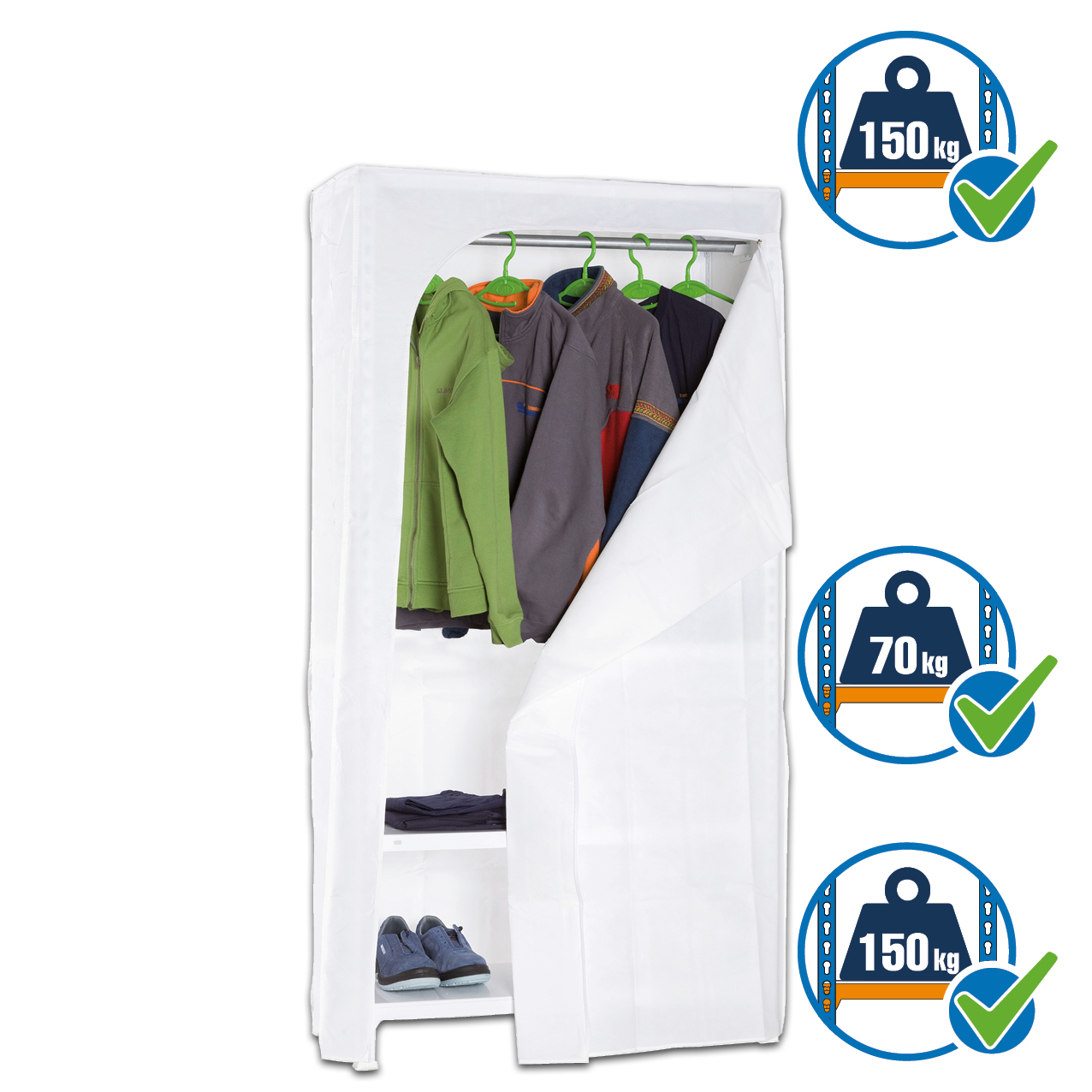 Simonrack SimonClick Click Keep 3 armadio 3 ripiani
