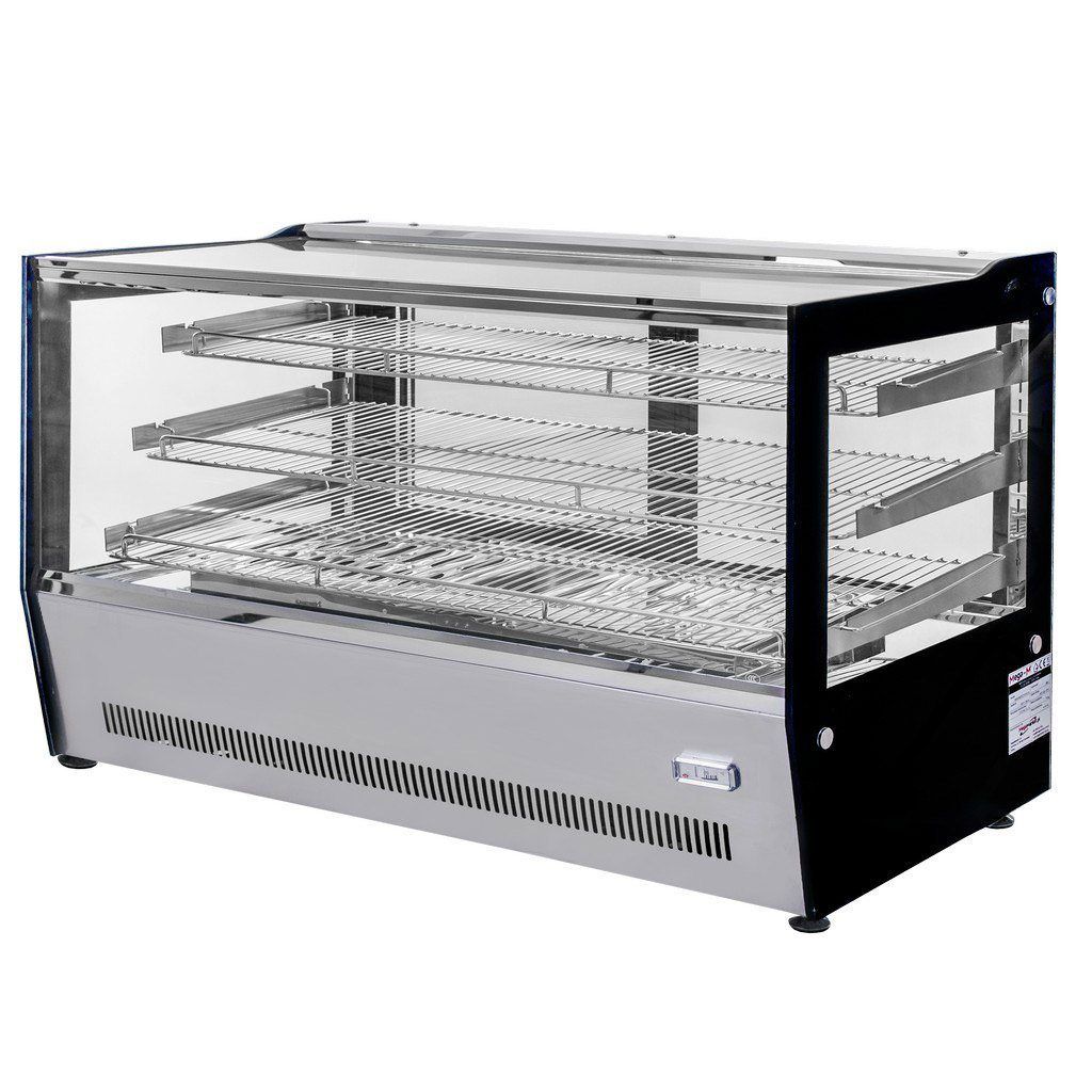 Mega-M Elsa Mini S120 vetrina riscaldata inox da banco