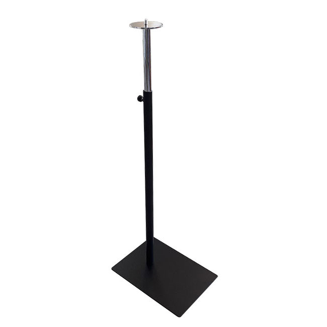 Agosistem Base busto attacco gamba 76/114 cm nera