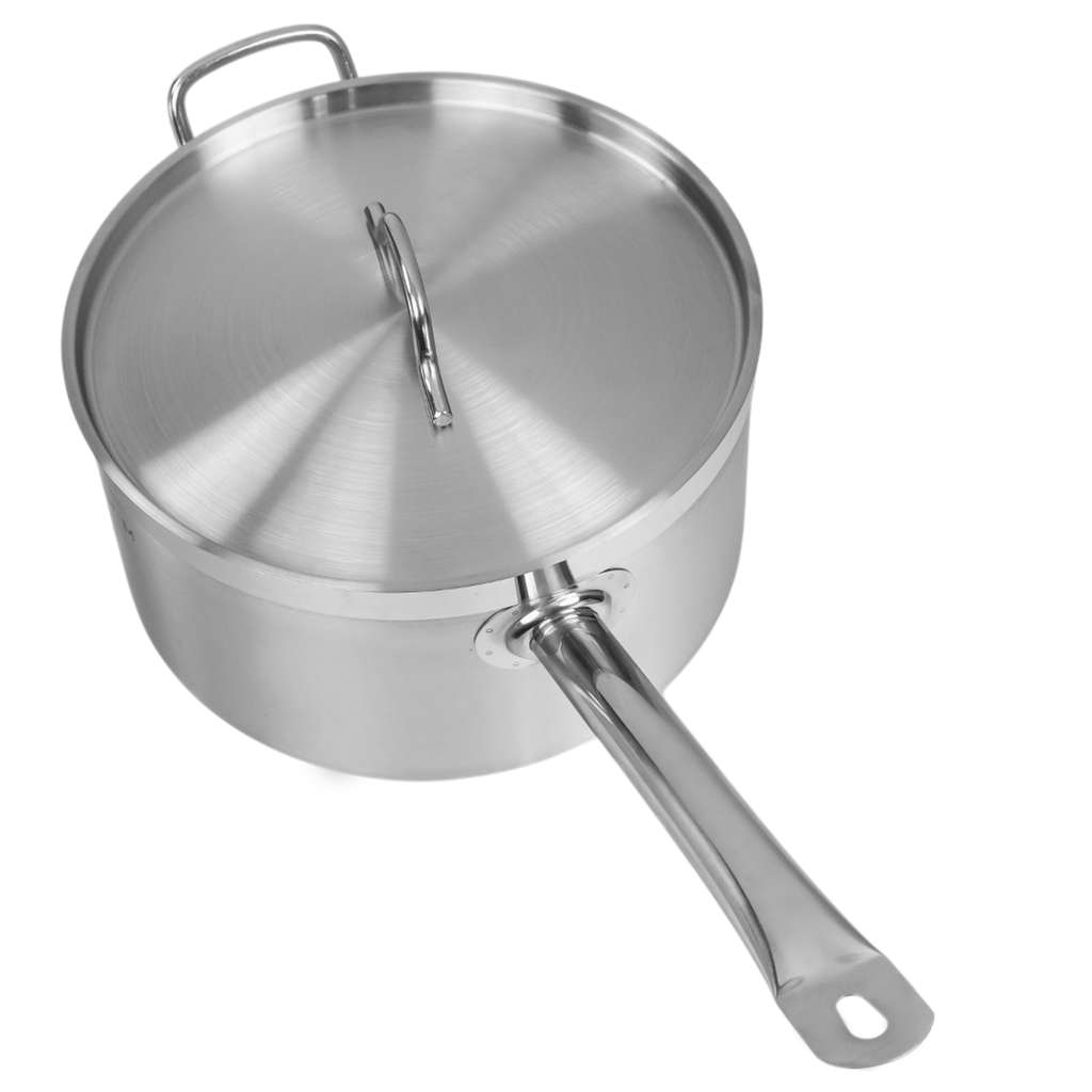 Mega-M PRO casseruola acciaio con coperchio 8L 26 cm