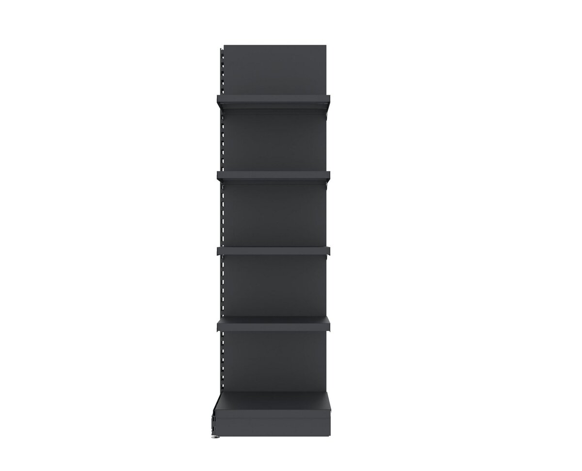 Mega-M Merkury II scaffale negozio H210 L61,5 cm grafite