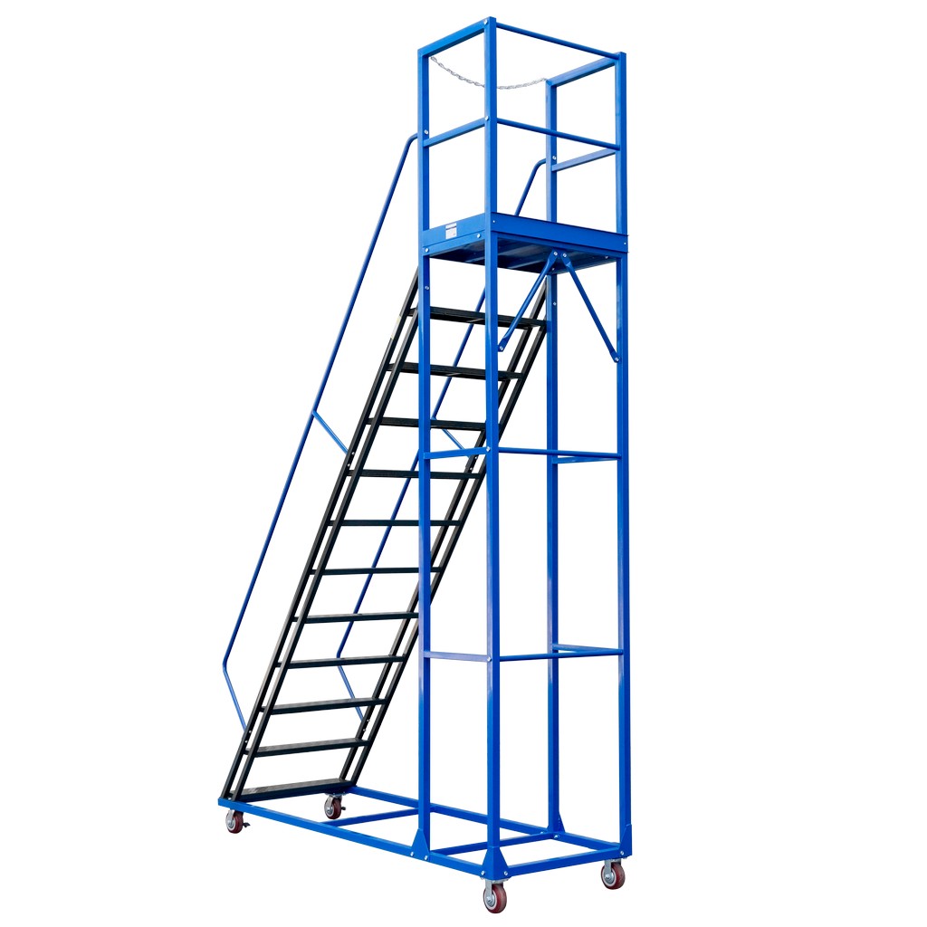 Mega-M Standard H-300 scala magazzino 12 gradini mobile