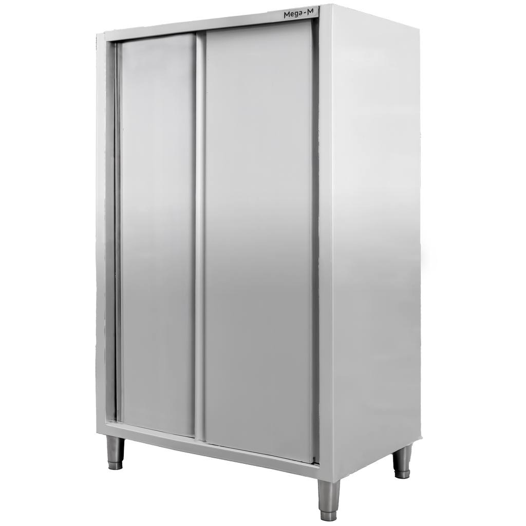 Mega-M 120x60x200 armadio gastronomico 2 porte scorrevoli inox