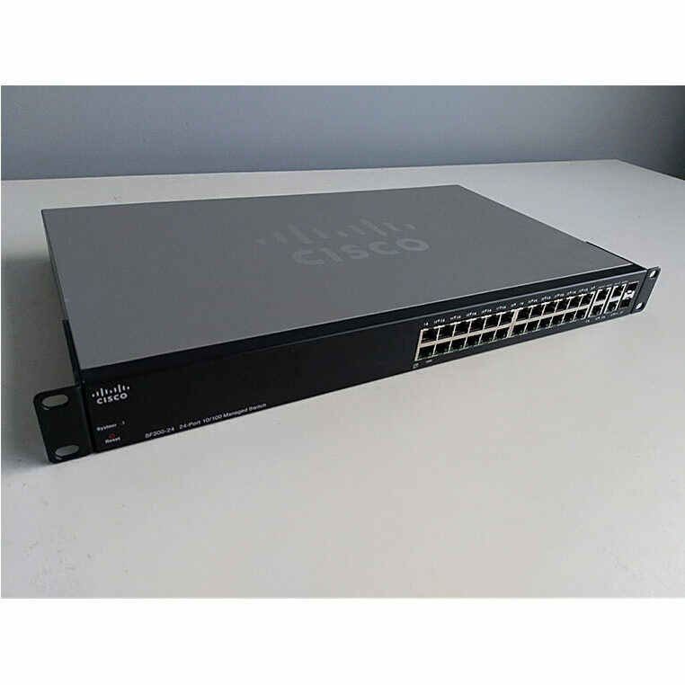 Cisco SF300-24 SRW224G4-K9 switch 24 porte managed