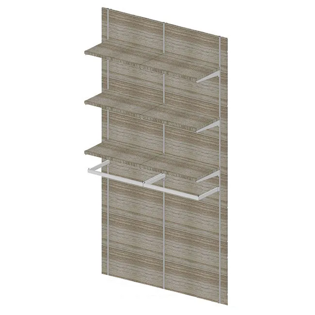 Agosistem Sistema 58 Kit 04 parete attrezzata L 130 cm legno