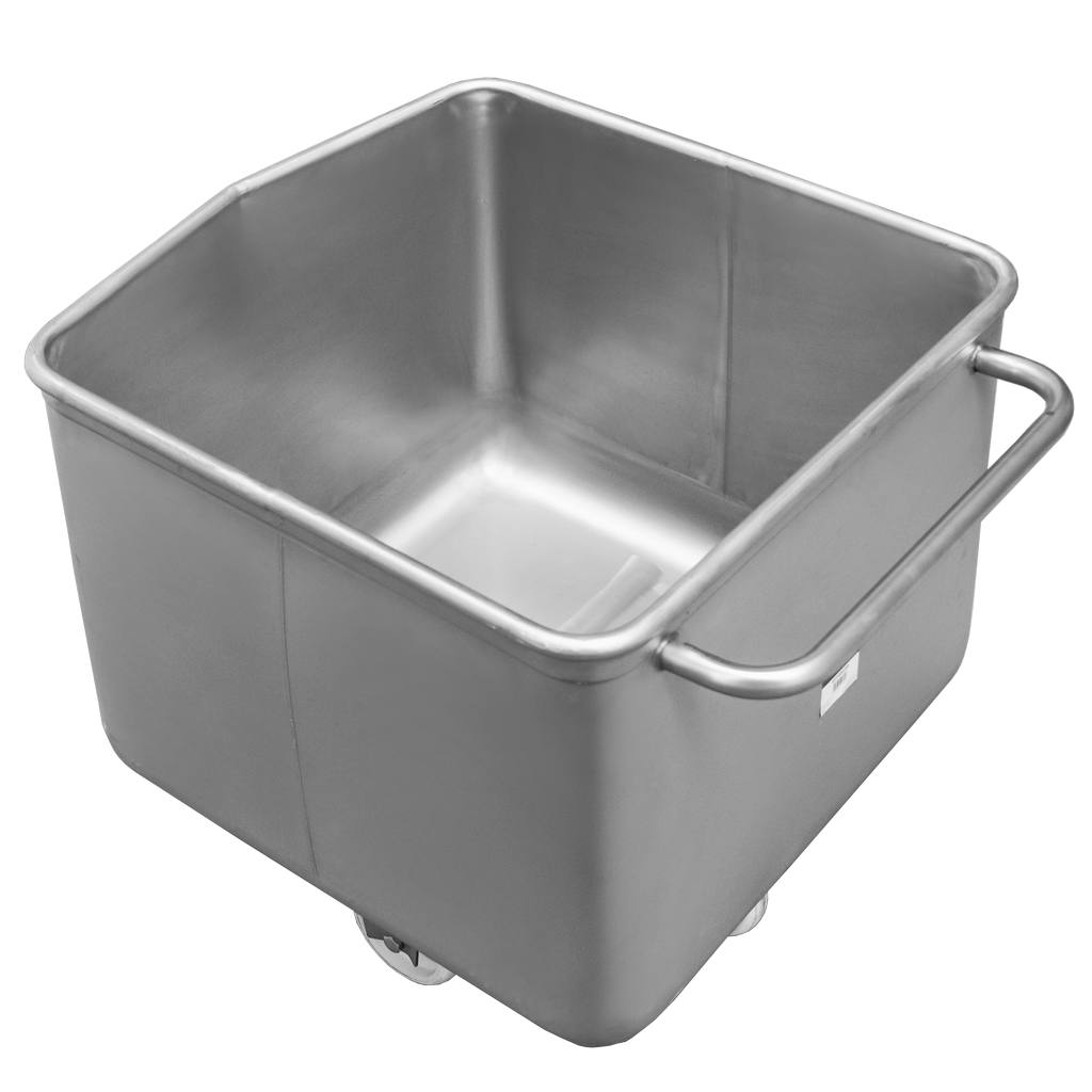 Mega-M HEN carrello inox per carne 200 L AISI 304