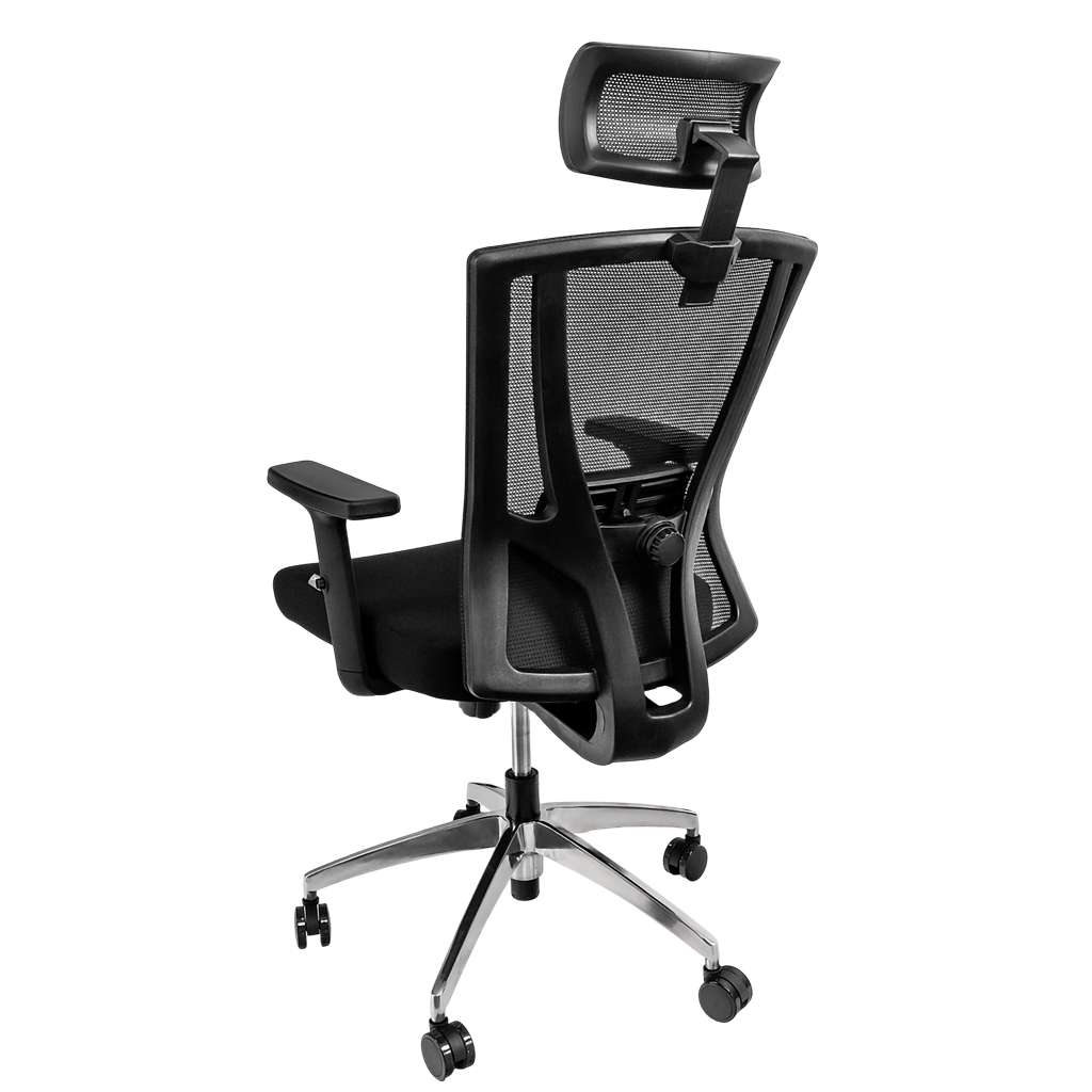 Furvero Zenith BA/A2D/L2D/H2D sedia ufficio nera ergonomica