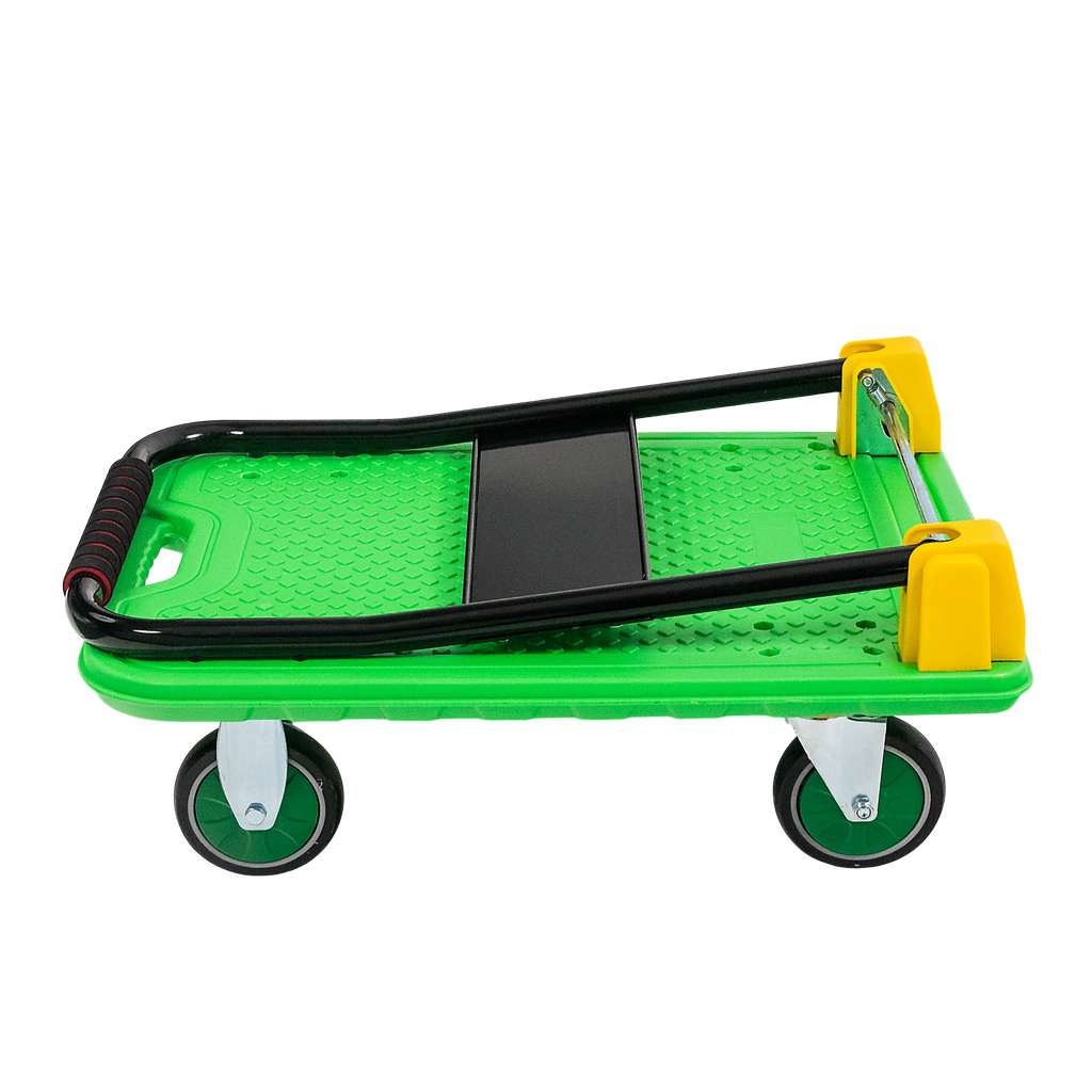 FORKBERG carrello piattaforma pieghevole 300 kg verde