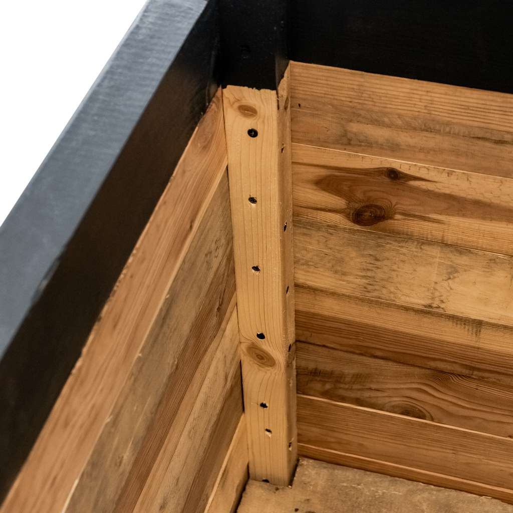 Mega-M Fioriera Legno 120x60x74 cm Antracite