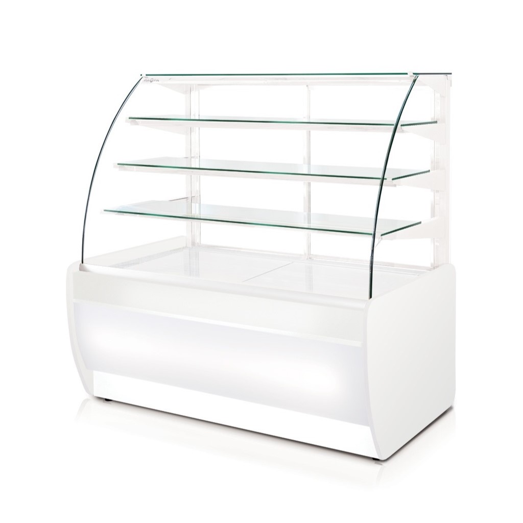Rapa C-B vetrina pasticceria refrigerata 139x89 cm