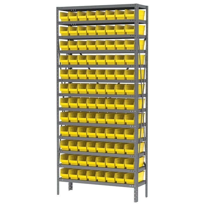 Akro-Mils AS1279120 scaffale metallo 96 box 13 ripiani