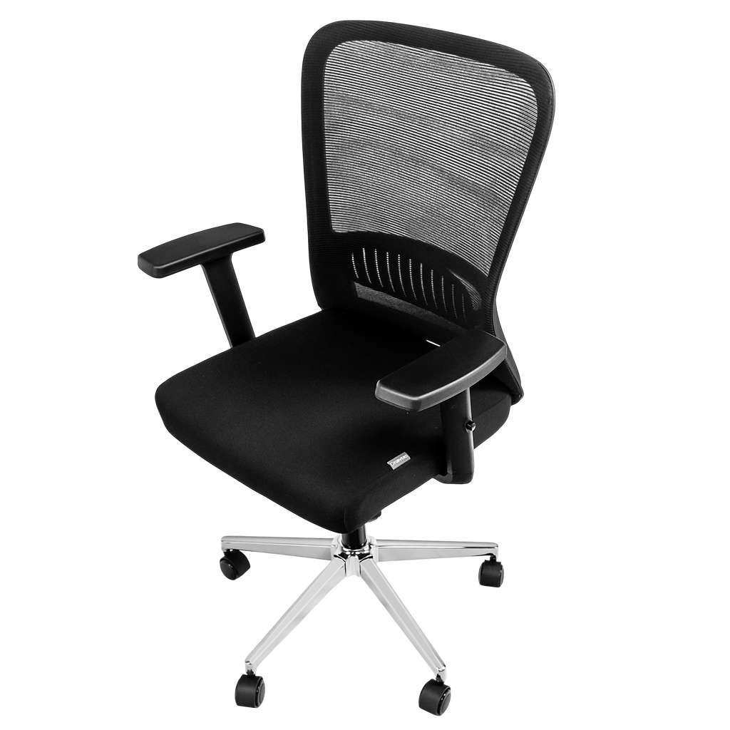 Furvero Norma BM/A1D/L1D sedia ufficio girevole nera