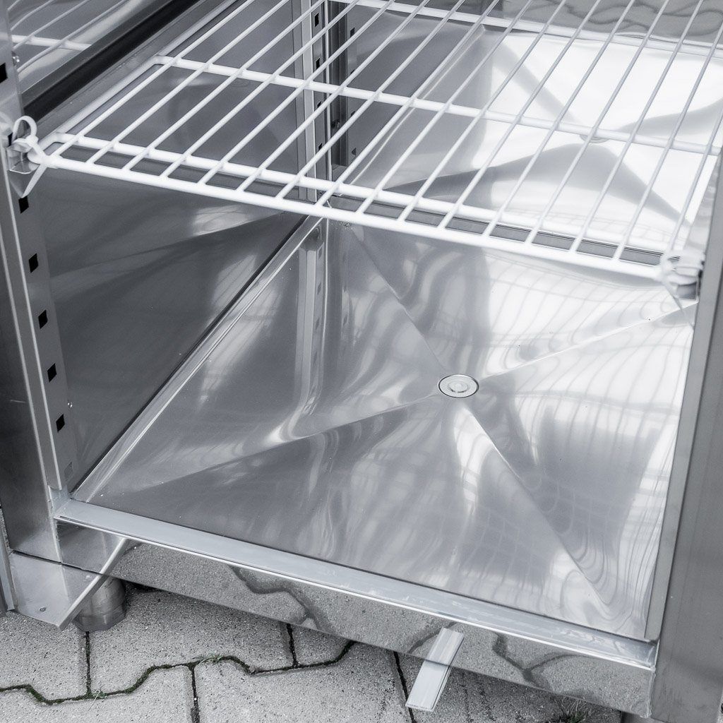 Stalgast 840590 armadio frigo inox GN 2/1 537 L