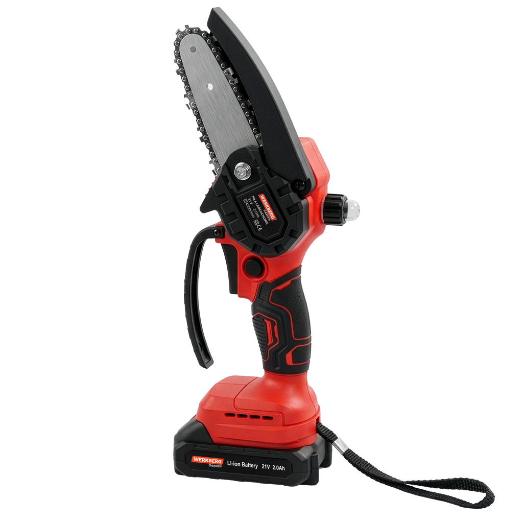 Werkberg Garden PILKQ101 sega a batteria 4"+6" con 2 batterie