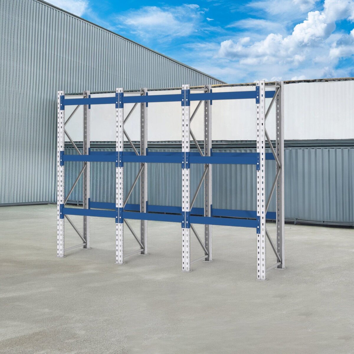 Bito scaffale portapallet H-300 L-620 cm 18 posti pallet