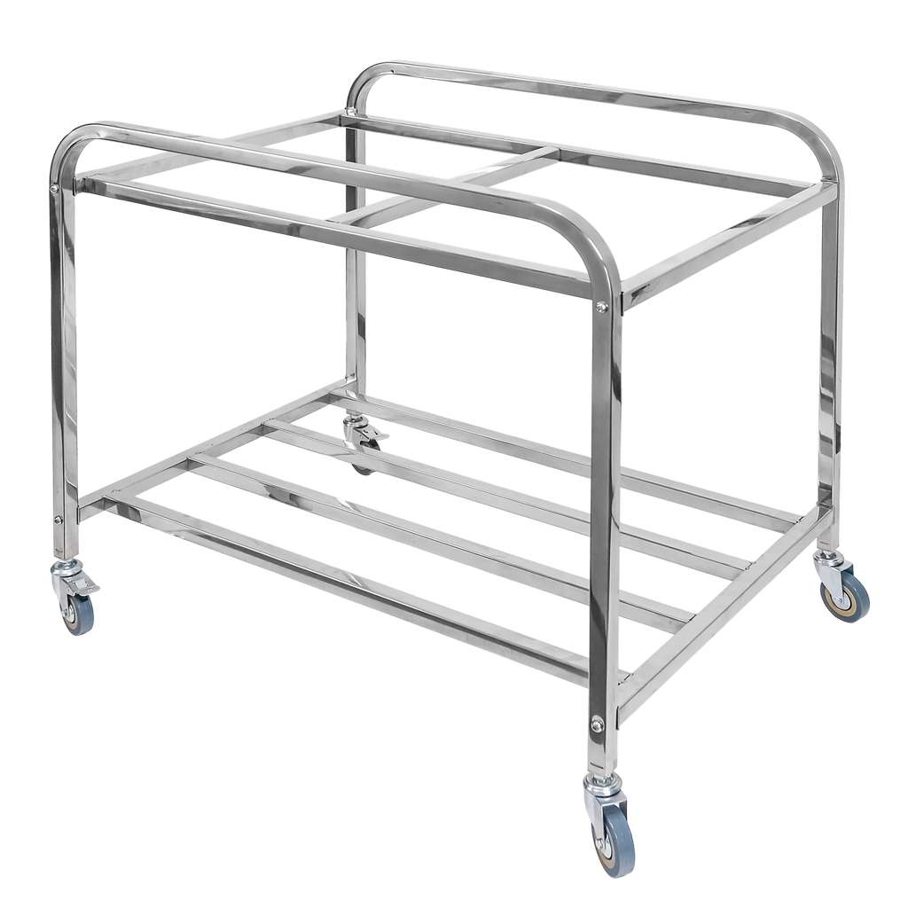 Mega-M Carrello Portabiancheria Hotel 2x200L 90x65x85 cm