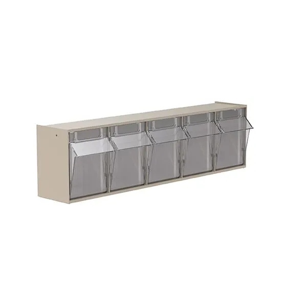 Akro-Mils TiltView 06705 contenitore basculante 5 scomparti