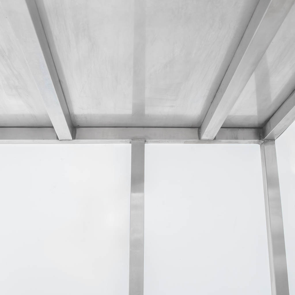 Ascobloc Tavolo Gastronomico Centrale Inox 108x82x118 cm