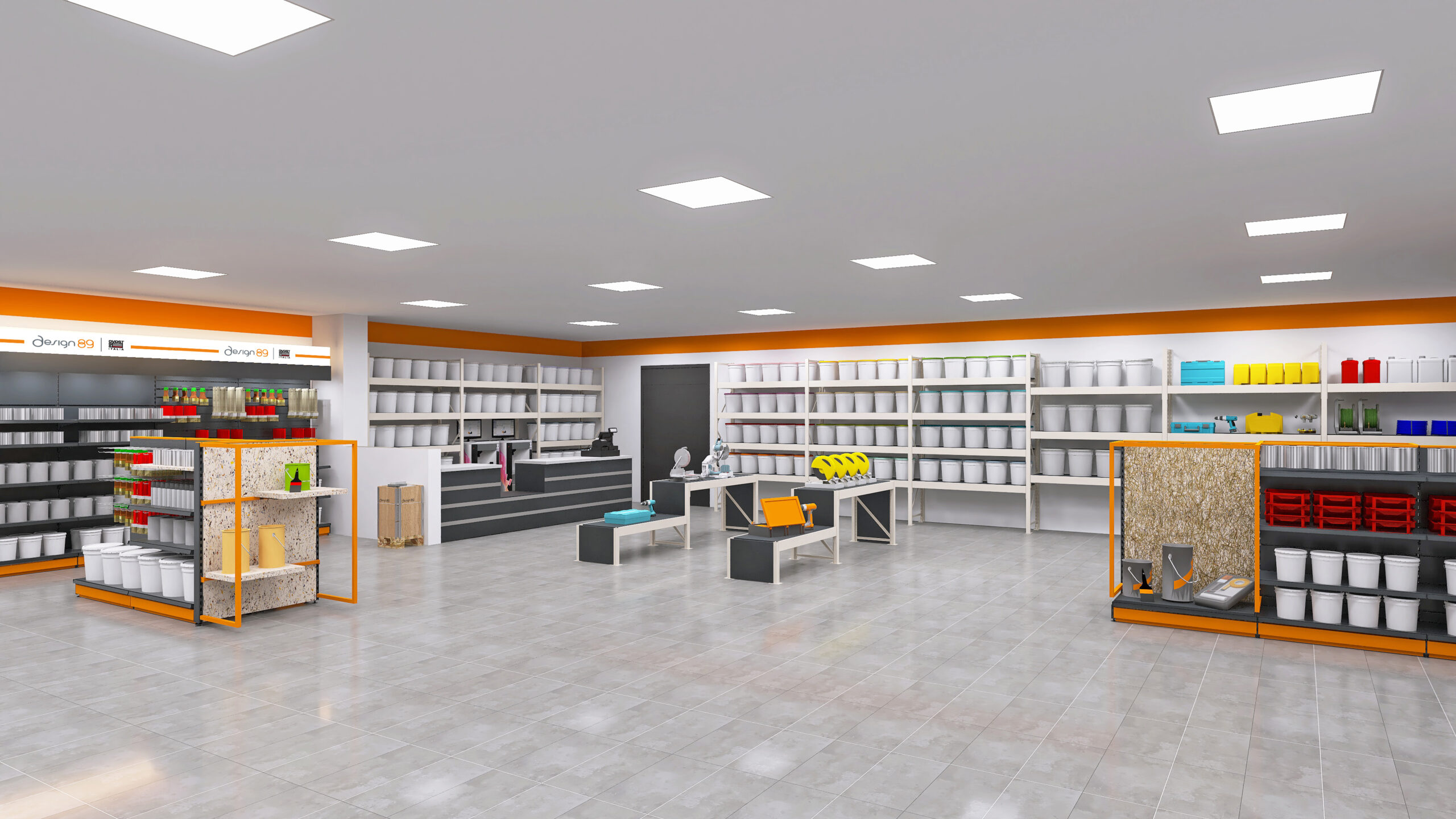 Design89 Scaffale Centro Edile