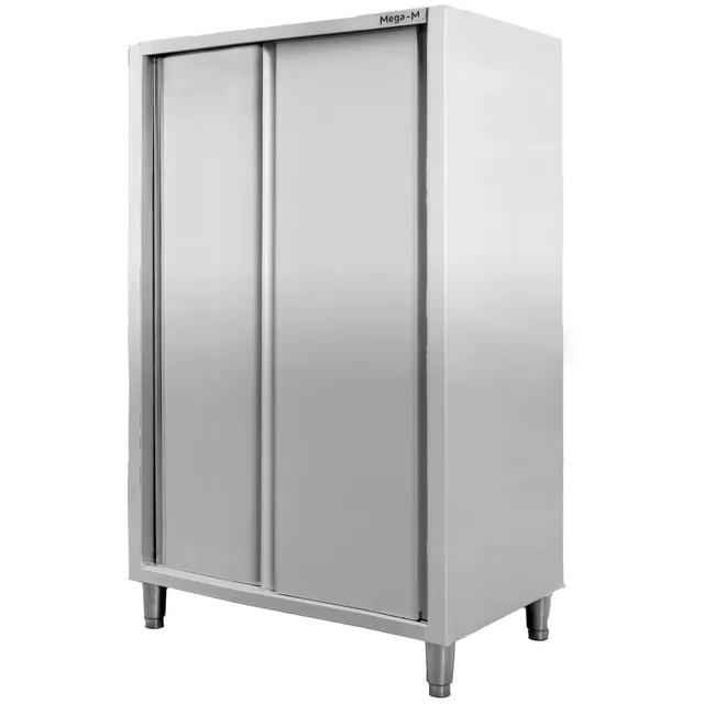 Mega-M 120x60x200 armadio gastronomico 2 porte scorrevoli inox