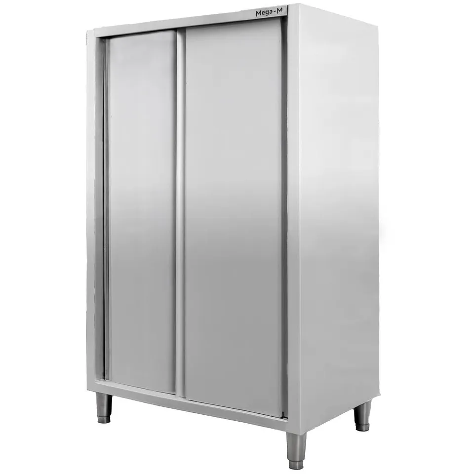 Mega-M 120x60x200 armadio gastronomico 2 porte scorrevoli inox