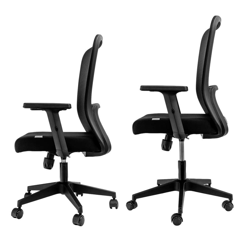 Furvero Norma BP/A2D/L1D sedia ufficio nera ergonomica