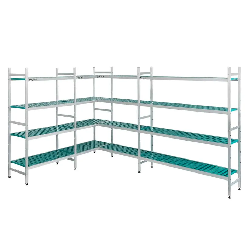 Mega-M Alufri scaffale alluminio angolare 227x191 cm