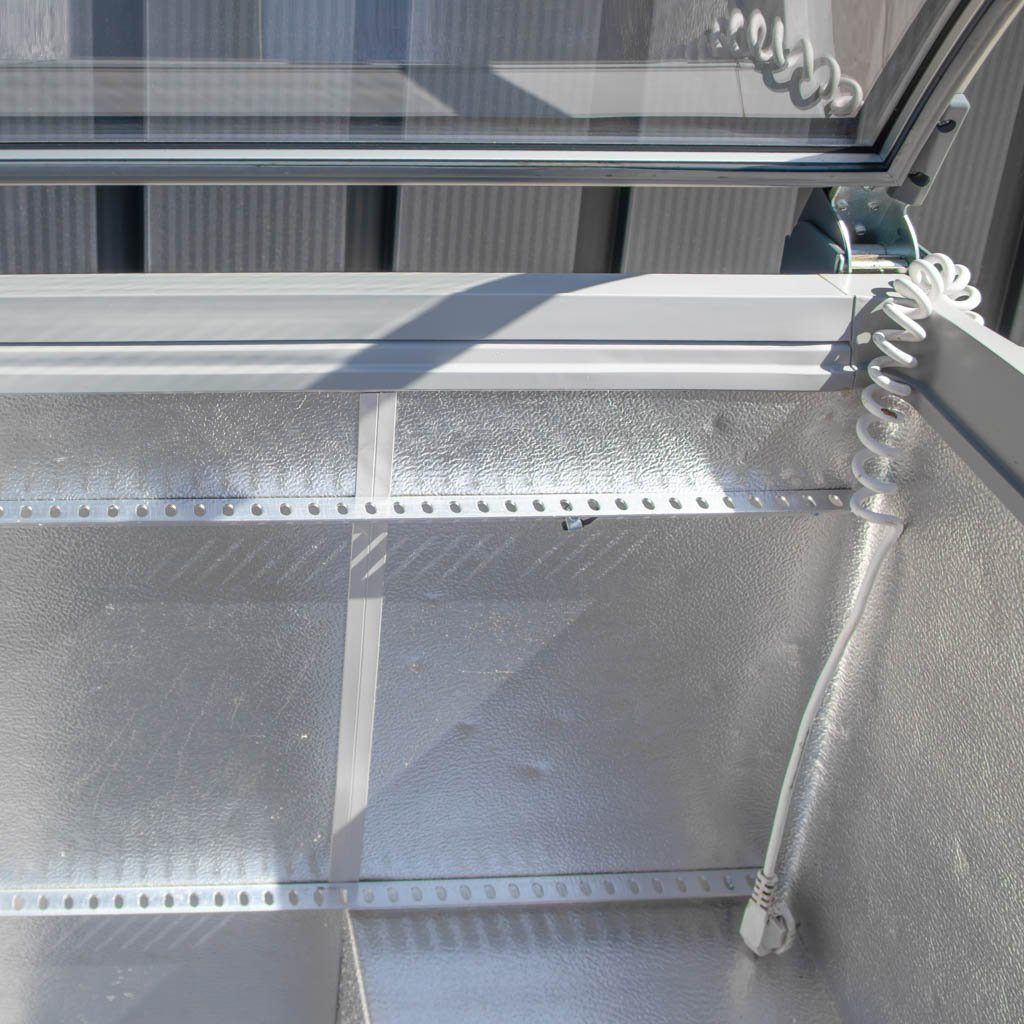 NOVUM 601 congelatore a pozzetto 484 L vetrina