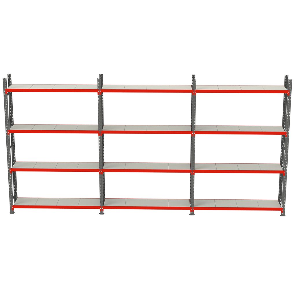 Mega-M Fortis Scaffale 12 Ripiani H240 L634 G40