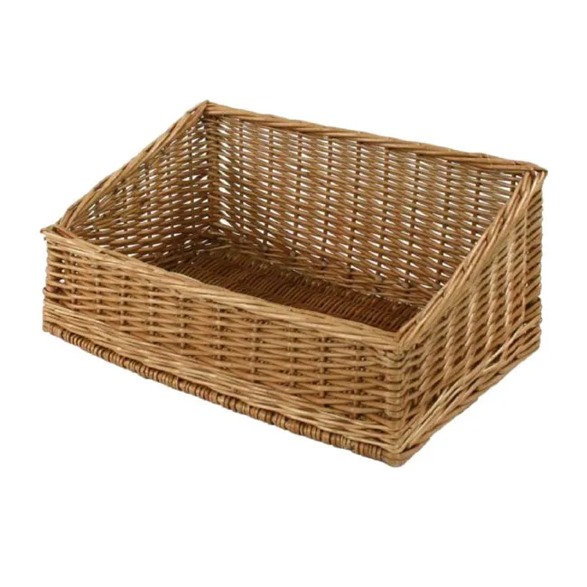 Agosistem Cesta Pane in Vimini 50x40 cm