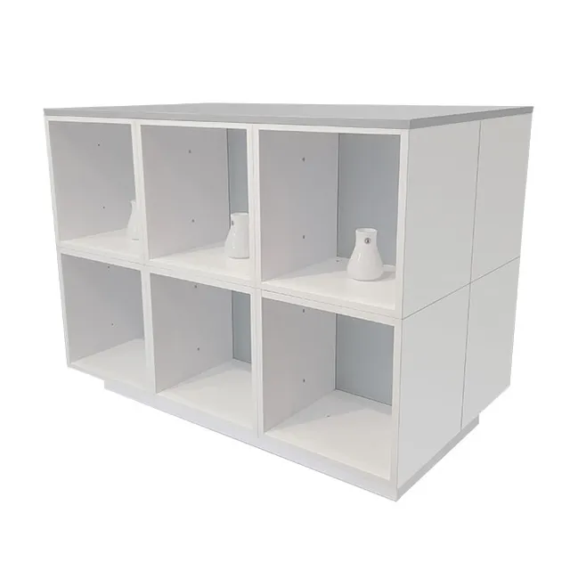 Agosistem Banco espositivo 12 cubolotti 120x70 cm