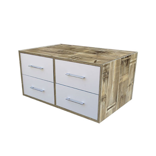 Agosistem Cassettiera 4 Cassetti 90x60x45 cm