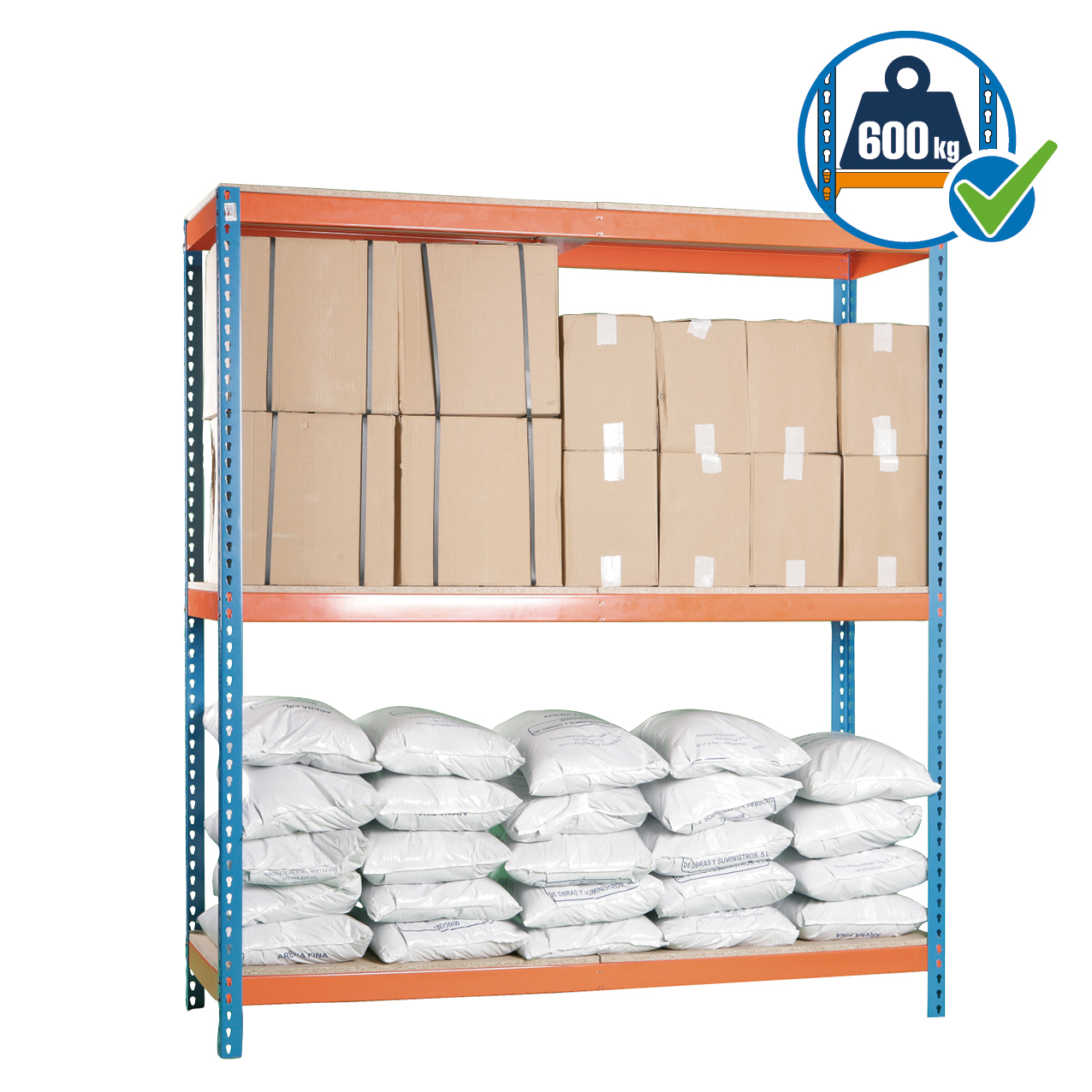 Simonrack SimonForte 3 scaffalatura 3 ripiani truciolato 600 kg