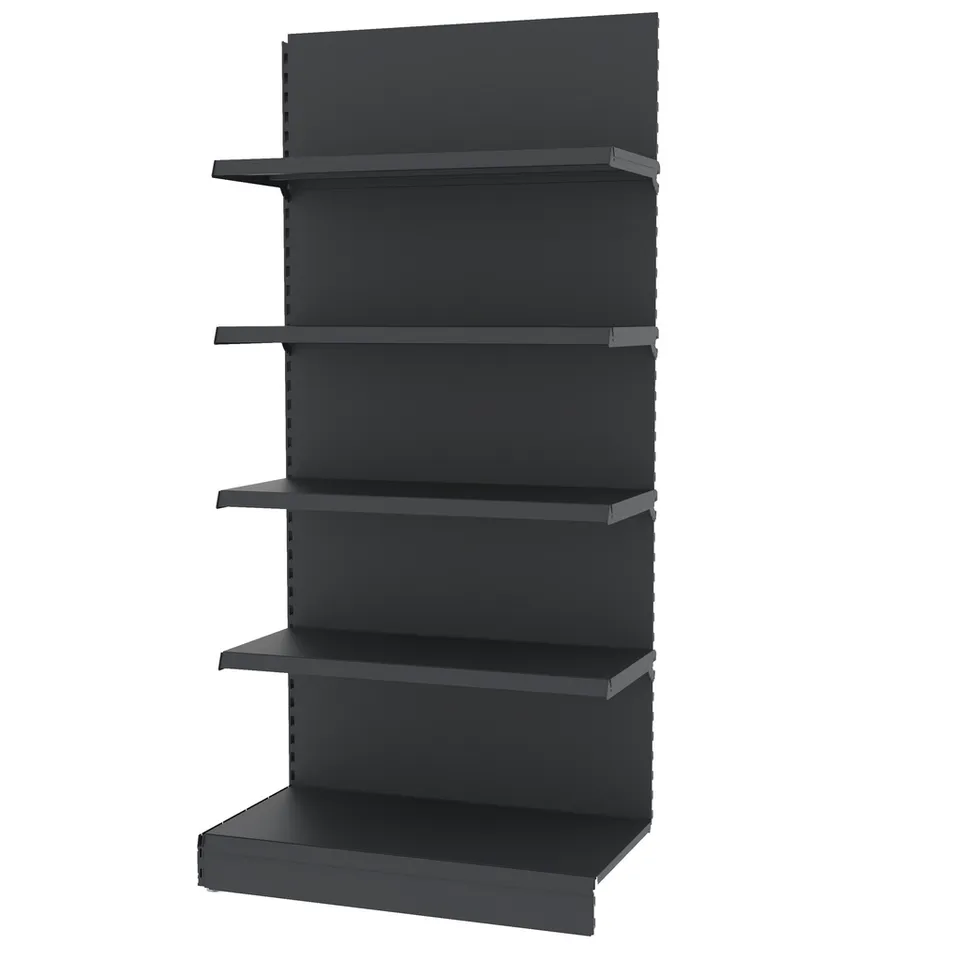 Mega-M Merkury II Scaffale negozio a parete grafite 210x101,5 cm