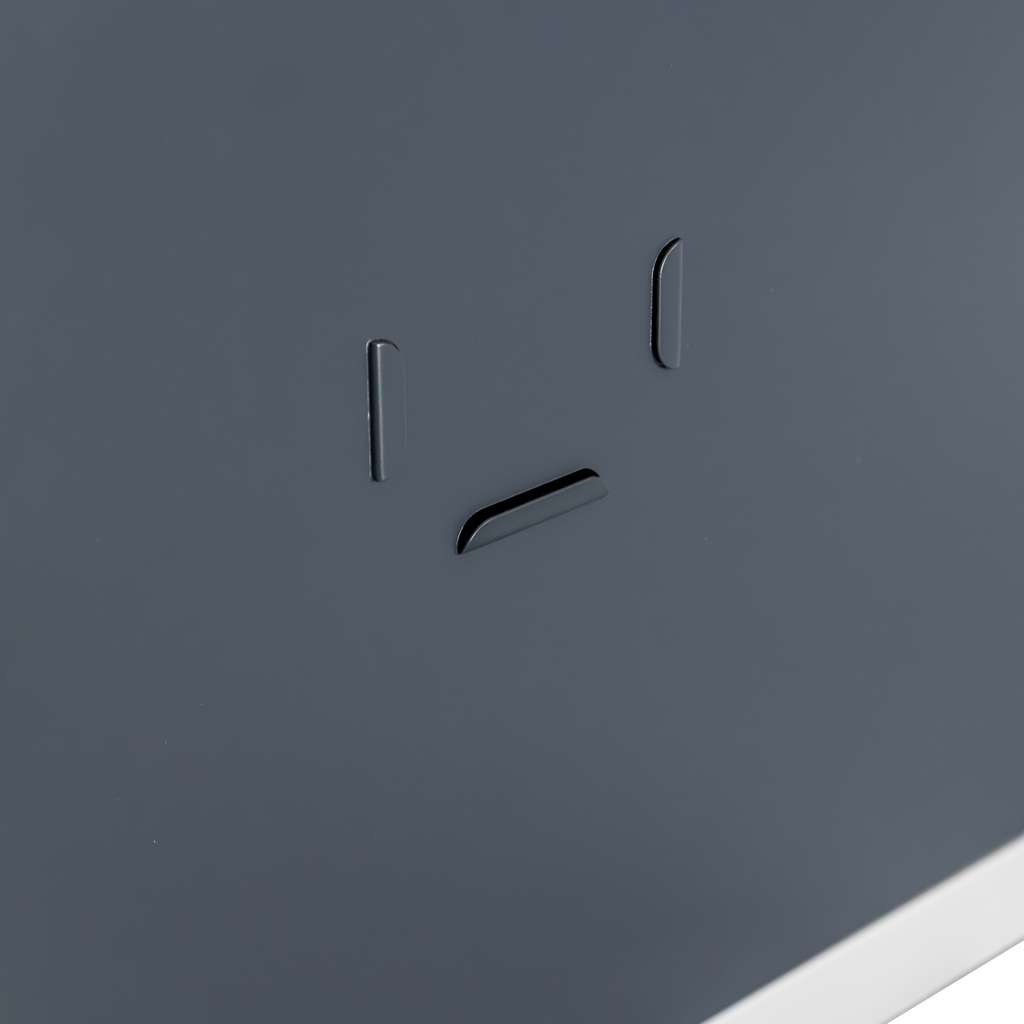 Mega-M Armadietto spogliatoio 4 posti 40x50x180 cm grigio grafite