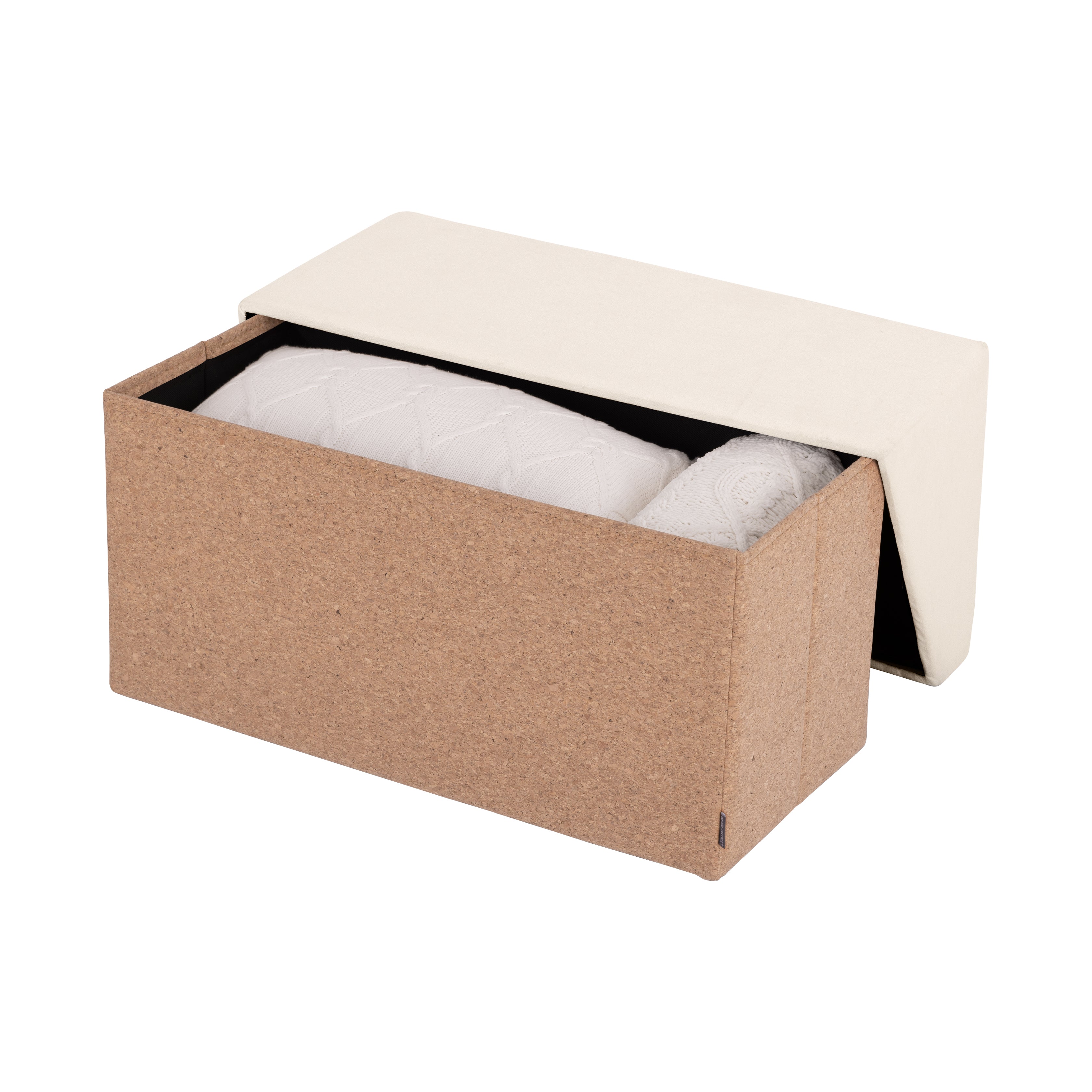 Seville Classics Vineyard baule sughero crema 76 cm