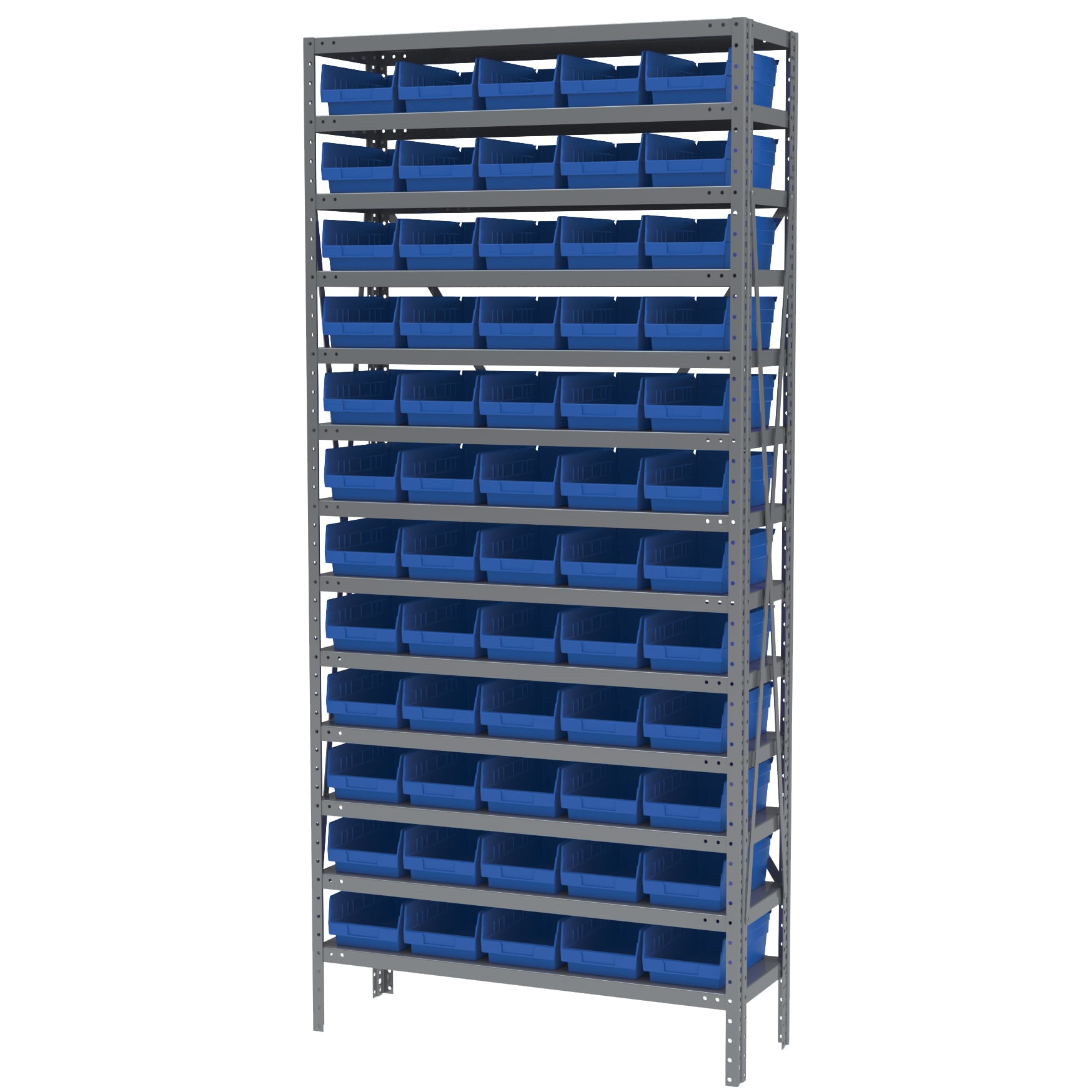 Akro-Mils AS1279130 scaffale metallo 13 ripiani 60 box