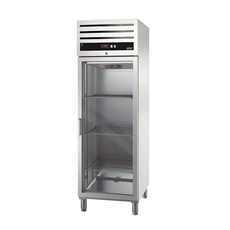 ASBER Green Line GCPZ-701 GD armadio frigo vetrina 543L inox