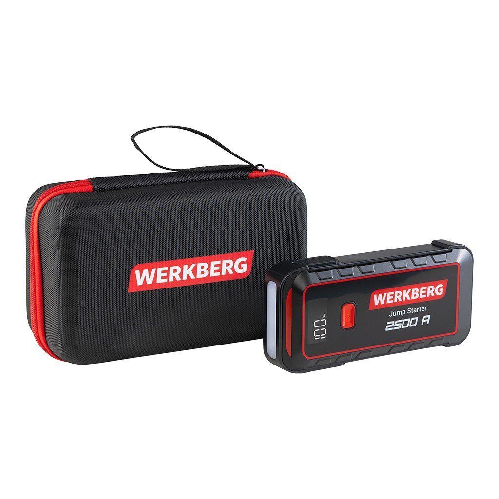 Werkberg AL004 avviatore batteria 25800mAh 2500A 12V