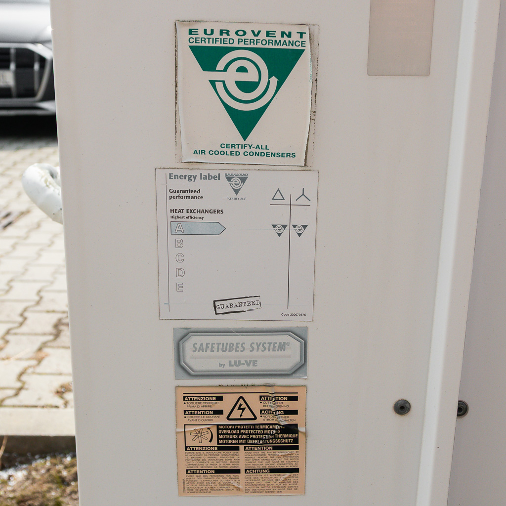 LU-VE SAV7S 8531 VN SUBC Condensatore 3 ventole
