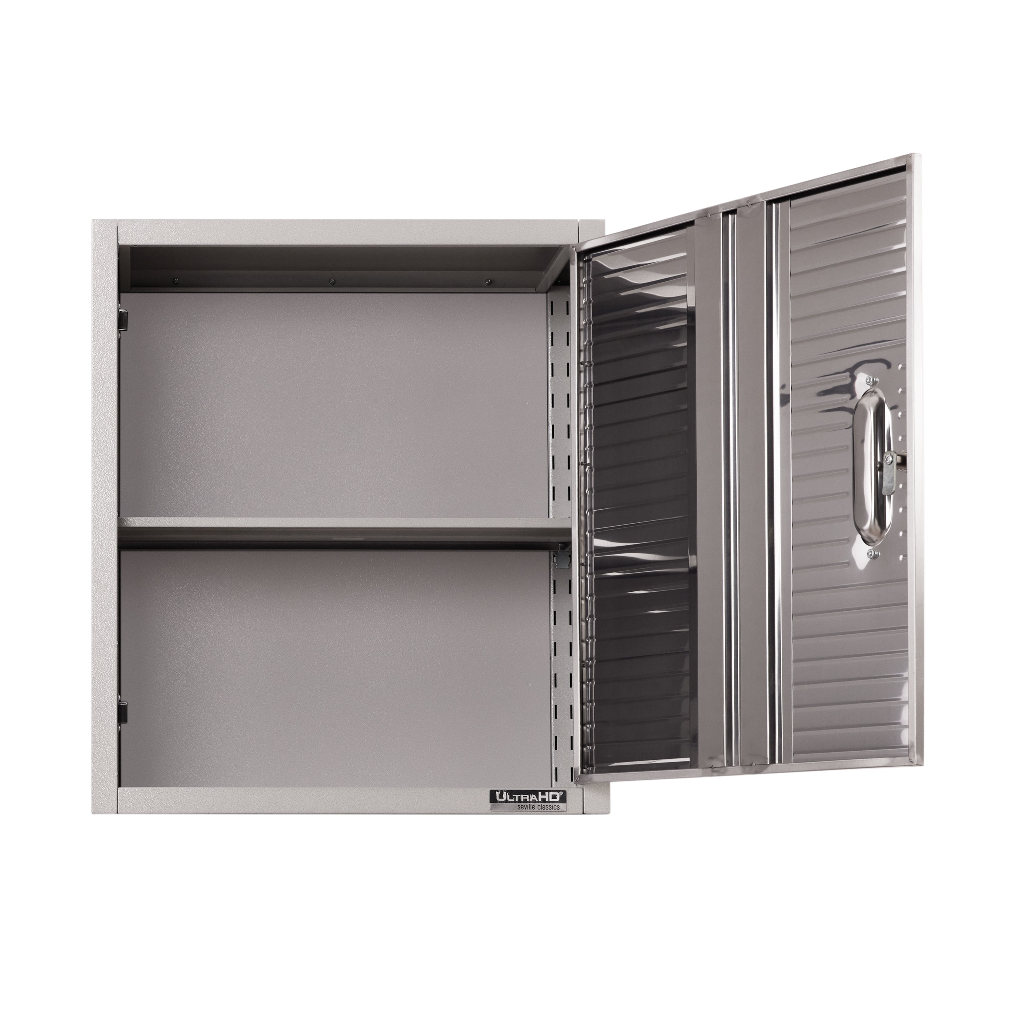 Seville Classics UltraHD pensile 1 anta inox granito 61x30 cm