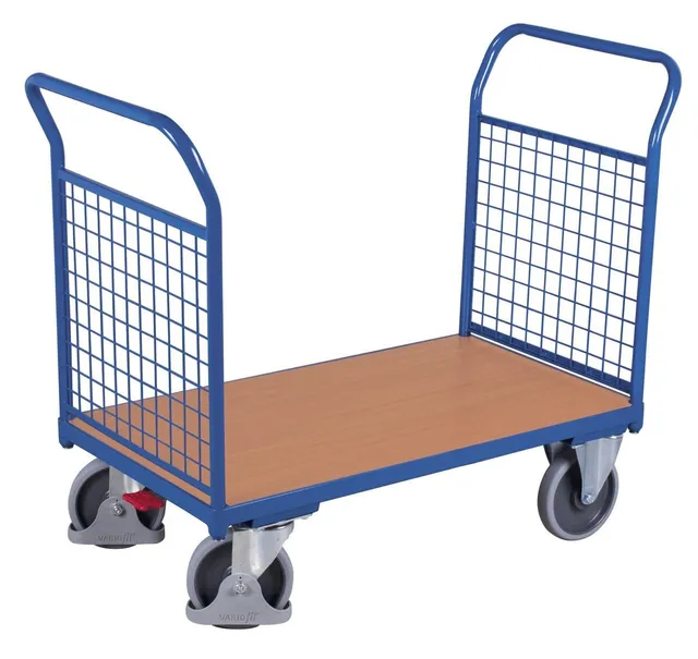Variofit VF 500201 Carrello Piattaforma 400 kg 2 Sponde