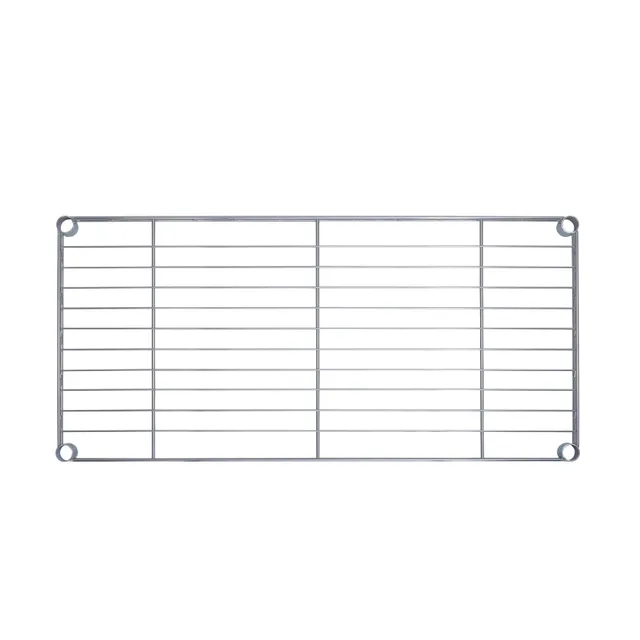 Seville Classics WEB370 ripiano rete acciaio 76x36 cm zincato