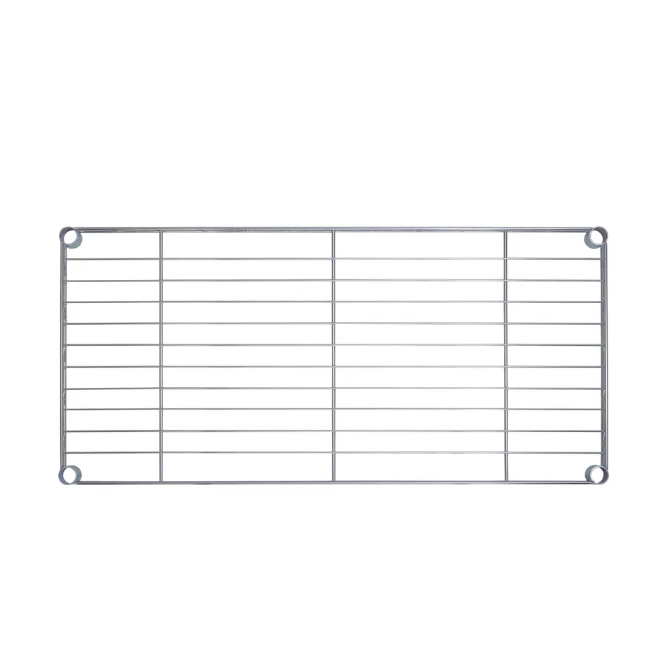 Seville Classics WEB370 ripiano rete acciaio 76x36 cm zincato