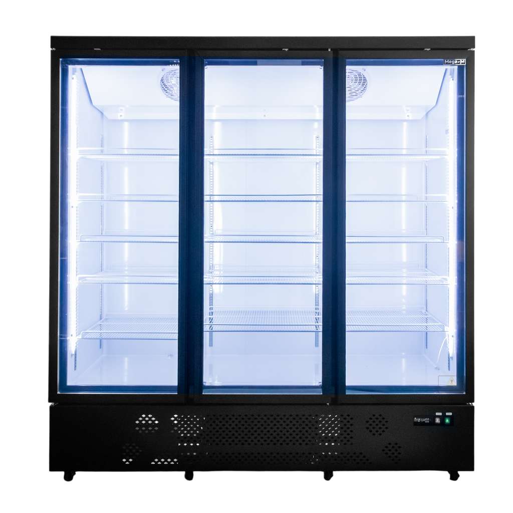 Mega-M Olaf S188 vetrina freezer 3 porte 1430L LED