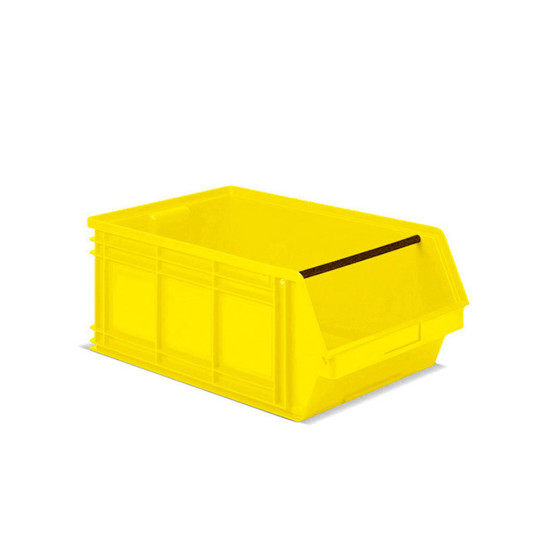 DR Scaffalature Compat Misura 5 Contenitore Plastica Giallo 88L