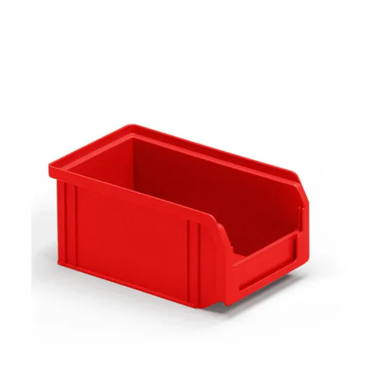 DR Scaffalature Compat Contenitore Rosso 500x300x300 mm
