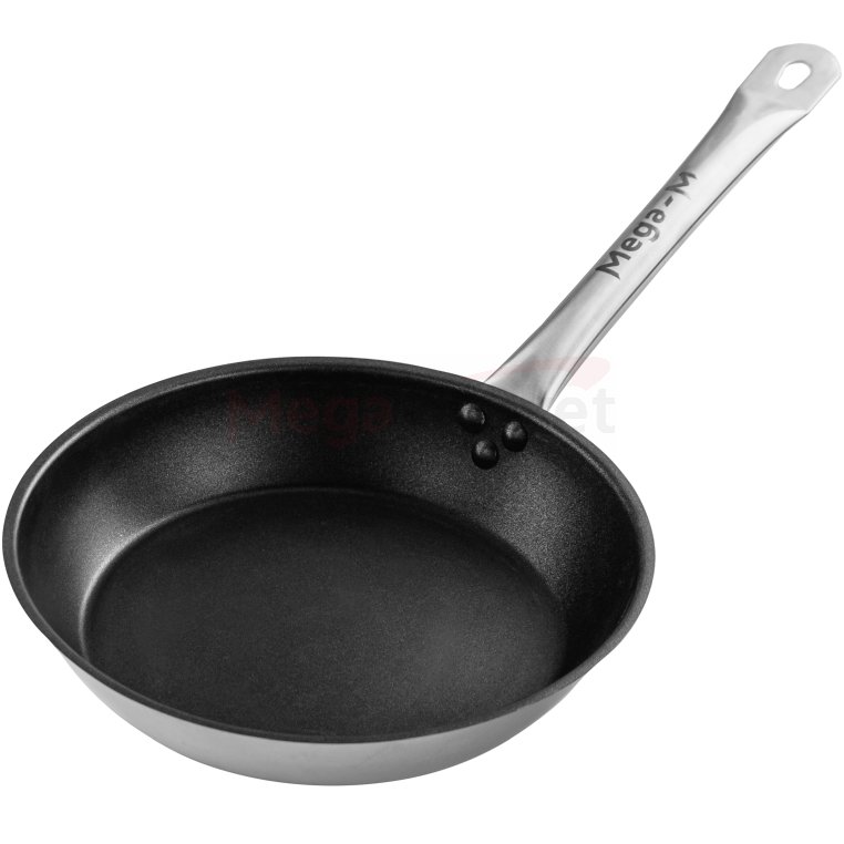 Mega-M Padella antiaderente acciaio inox 26 cm induzione