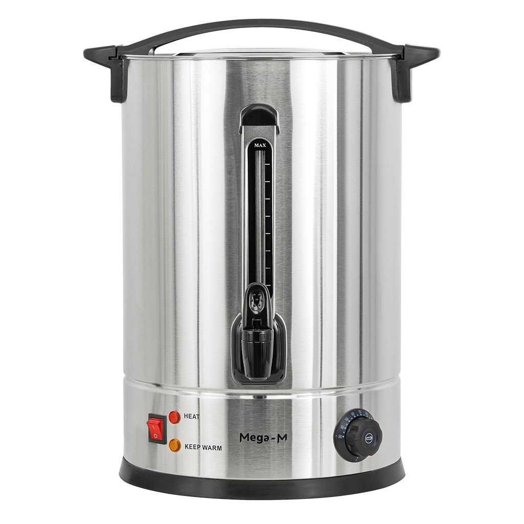 Mega-M Bollitore Acqua Professionale 20L 2800W Acciaio